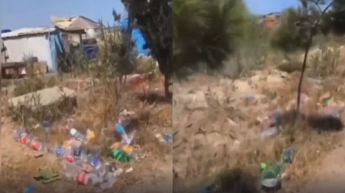 Novxanı çimərliyində acınacaqlı vəziyyət hökm sürür  - VİDEO