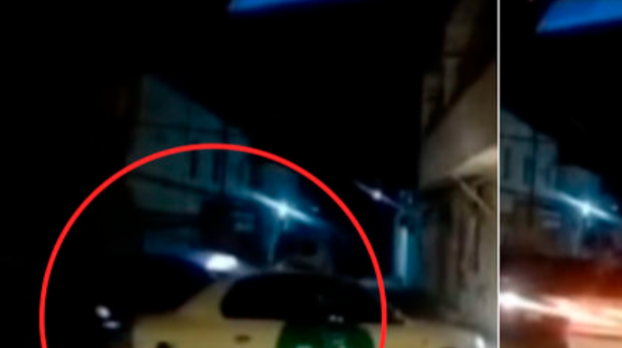 Taksi sürücüsü qəza törədib hadisə yerindən qaçdı  - VİDEO