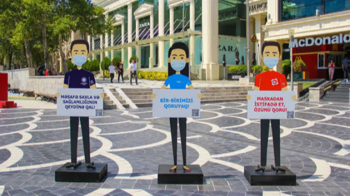 Maskotlar vətəndaşları məlumatlandıracaq 