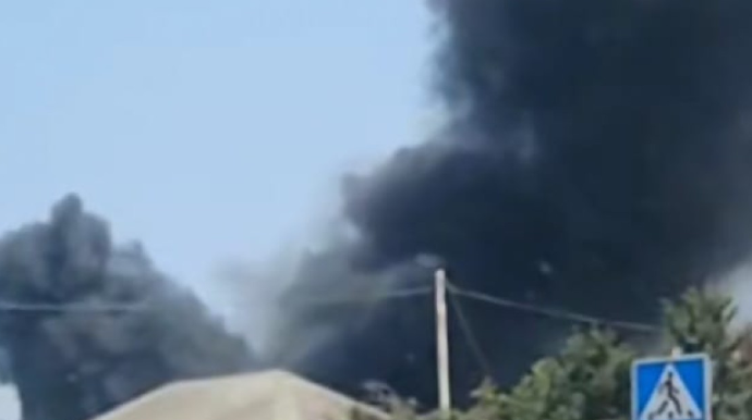 Xırdalanda təkər tullantıları yanır   - YENİLƏNİB