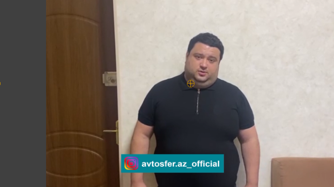 Narkotik qəbul edən sürücü tutuldu; yol polisinə təşəkkür etdi - VİDEO 