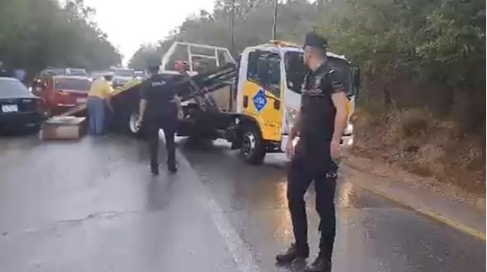 Ağsu aşırımında qəza, 16 yaşlı oğlan xəsarət aldı   - VİDEO