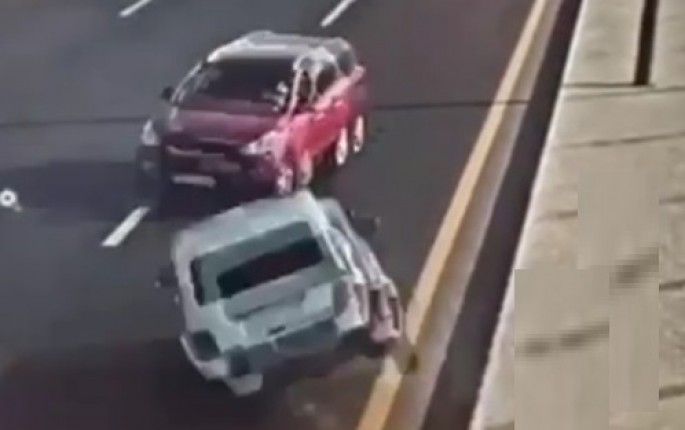 Azərbaycanlı idmançının Bakıda törətdiyi dəhşətli qəzanın VİDEOsu yayıldı