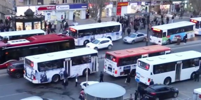 Sumqayıta işləyən bəzi marşrut xətləri bağlandı - Etiraz var