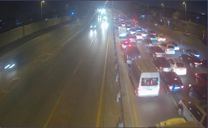 Ziya Bünyadov prospektində qəza baş verib - FOTO