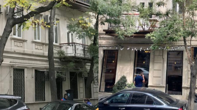 Bakının simasına barbar münasibət davam edir:  XIX əsrin memarlıq abidəsi restoran oldu - FOTO 