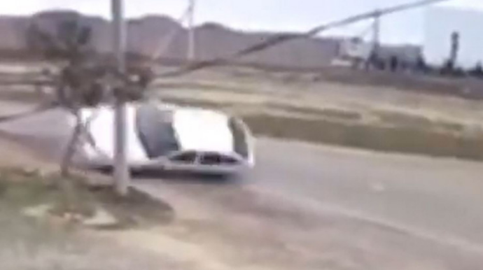 Bakıda idarəetmədən çıxan "Priora" aşdı - HADİSƏ ANI 