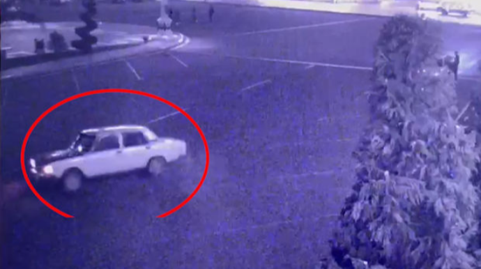 Gəncəni "07" ilə bir-birinə qatan "avtoşun" ŞOK GÖRÜNTÜLƏRİ   - VİDEO