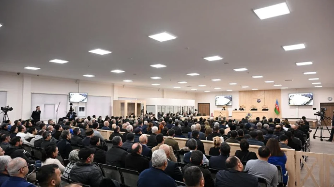 Ermənistan vətəndaşlarının məhkəməsi davam etdirilir