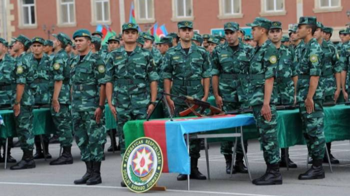 DSX-nin hərbi hissələrində gənc əs­gərlərin andiçmə mərasimləri keçirilib
