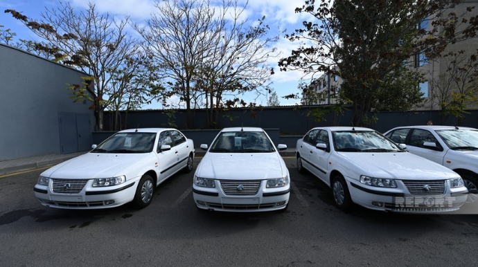 Müharibə əlillərinə daha 20 avtomobil təqdim olunub - FOTO