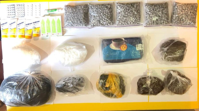 Sərhəddən külli miqdarda narkotik keçirilməsinin qarşısı alınıb - FOTO