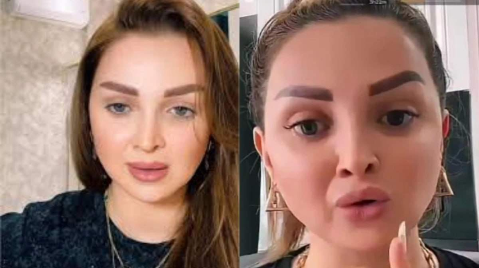 Tiktoker "Bəniz" məhkəmədə prokurorun suallarını cavablandırdı