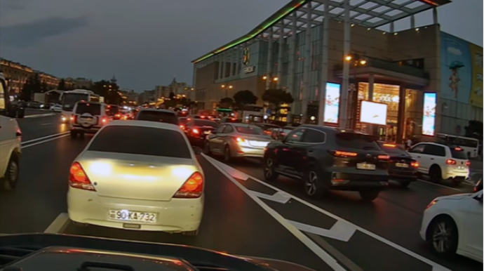 AYNA dəyişiklik etdi, yenə tıxac yarandı - VİDEO