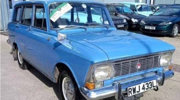 İngiltərədə sağ sükanlı “Moskvich” tapılıb   - VİDEO