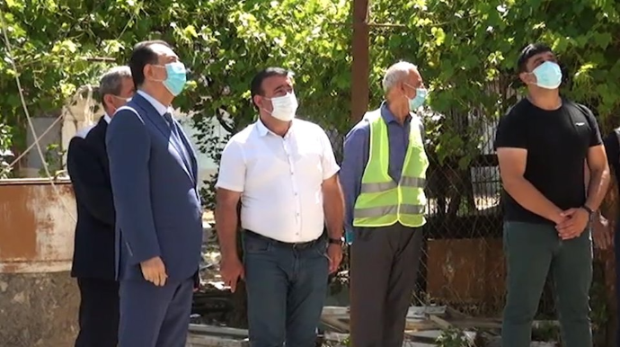 Qəzalı binalarda yaşayan sakinlərin müraciətinin nəticəsi  - VİDEO