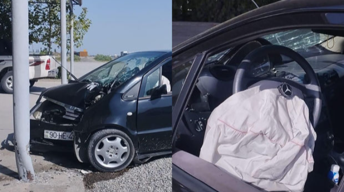 Kürdəmirdə "Mercedes" aşdı: bir ailənin 3 üzvü...   - FOTO