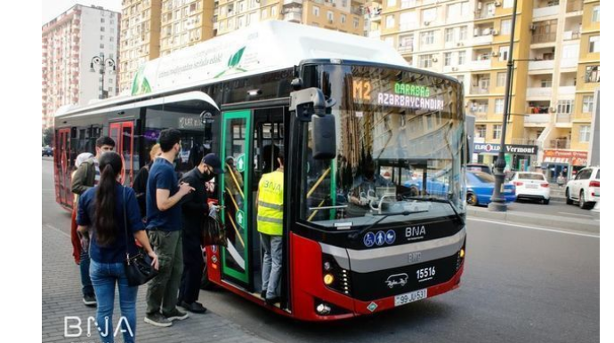 Zəfər paradı ilə bağlı avtobusların hərəkət sxemi dəyişdirildi - RƏSMİ