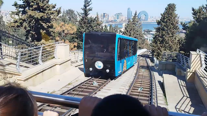 Bakı funikulyorunun 65 yaşı tamam olur 