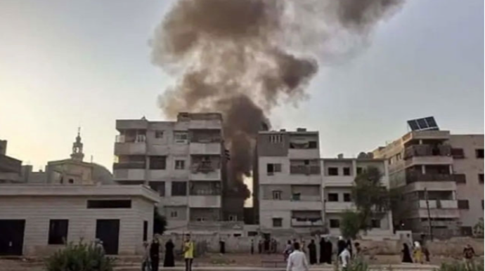 Hələbdə çörək sexi yaxınlığında partlayış