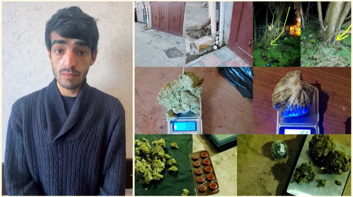 В Баку изъято более 20 килограммов марихуаны - ВИДЕО