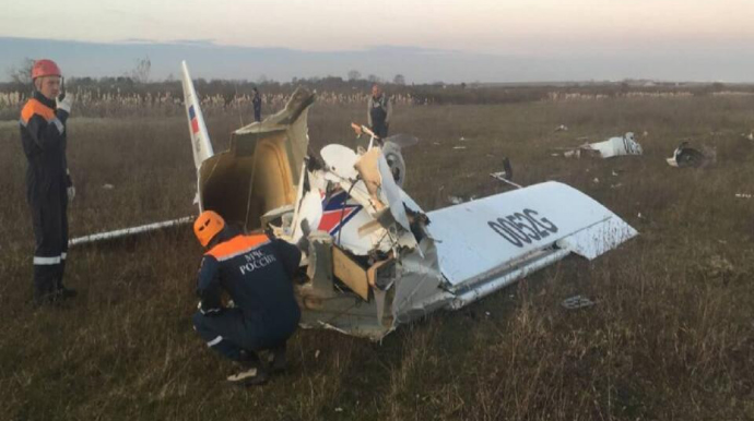 В Северной Осетии разбился самолет, пилот погиб