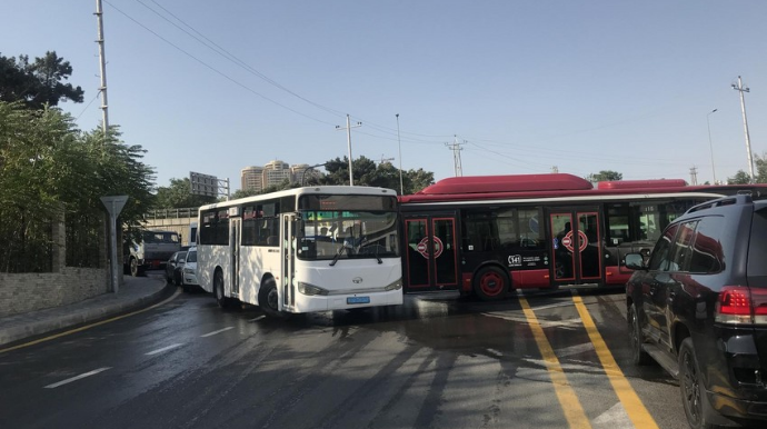 Bakıda avtobus qadını vuraraq öldürdü