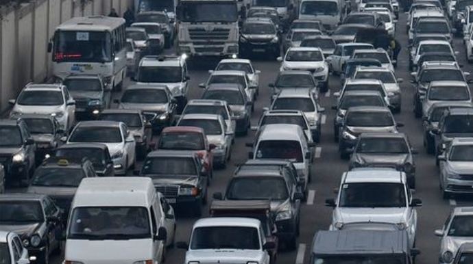 Bakıda nəqliyyatın hərəkəti iflic oldu - FOTO/VİDEO 