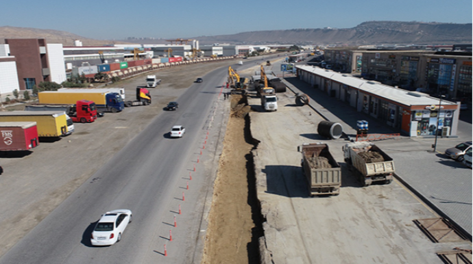 Lökbatanda 23 kilometrlik kollektor və sutəmizləyici qurğu tikilir - FOTO - VİDEO