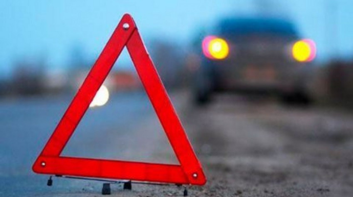 Qaxda yol qəzası baş verib