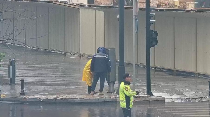 NİİM işıqforlarla bağlı hərəkət iştirakçılarına müraciət etdi - FOTOLAR