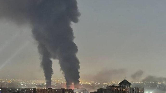 Tehranın Mehrabad hava limanı yaxınlığında partlayış 