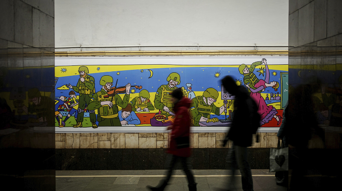 Kiyev metrosu fəaliyyətini dayandırdı