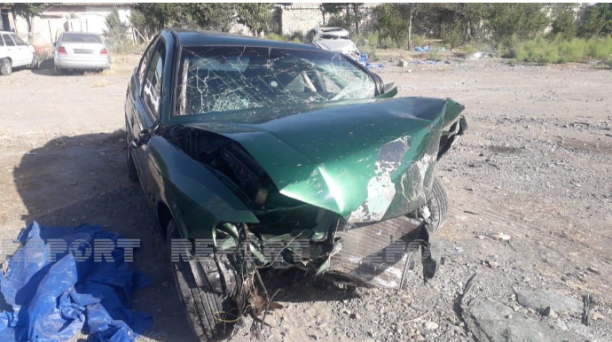 Kürdəmirdə ağır yol qəzası olub, xəsarət alanlar var - FOTO