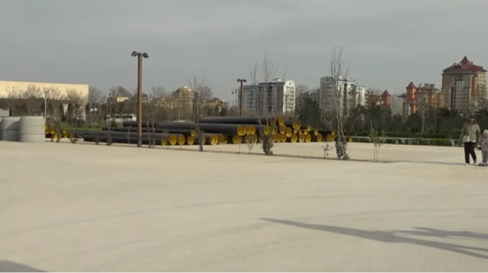 Bakıda parkın ərazisi niyə hasarlanıb? - Sakinlərdən ŞİKAYƏT - VİDEO