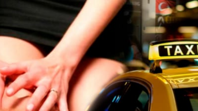 Sürücü taksisində yuxuya gedən sərnişini zorladı