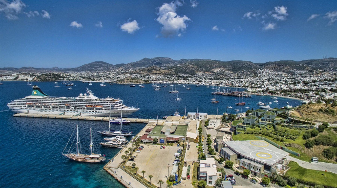 Yanvar-iyun aylarında Bodrum limanları 20-dən çox kruiz gəmi qəbul edib 