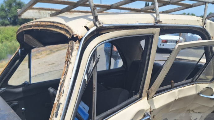 Lənkəranda yol qəzasında iki nəfər xəsarət alıb - FOTO 