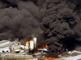 Yaponiyada “Toyota” zavodu yanır