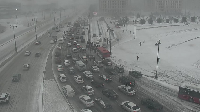 Bu yollar buz bağlayıb:  BNA açıqladı  - FOTO