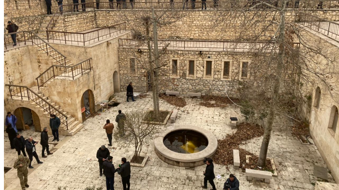 Jurnalistlər Ağdamda Şahbulaq qalasında olublar  - FOTO