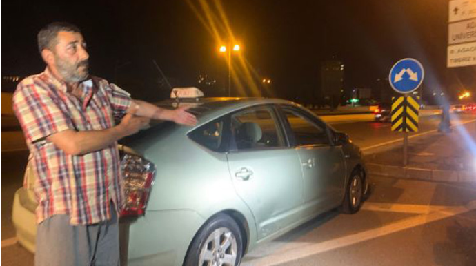 Bakıda qəza zamanı Ukrayna vətəndaşı ağır xəsarət alıb - FOTO - VİDEO 