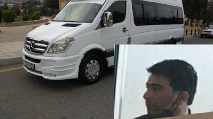 Mikroavtobusla avtoxuliqanlıq edib polisə tabe olmayan sürücü həbs edildi - FOTO