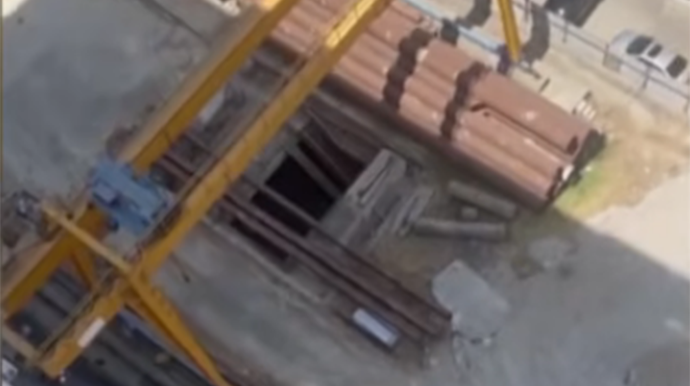 Bakıda binanın altından metroya keçid inşa edilir? - VİDEO 