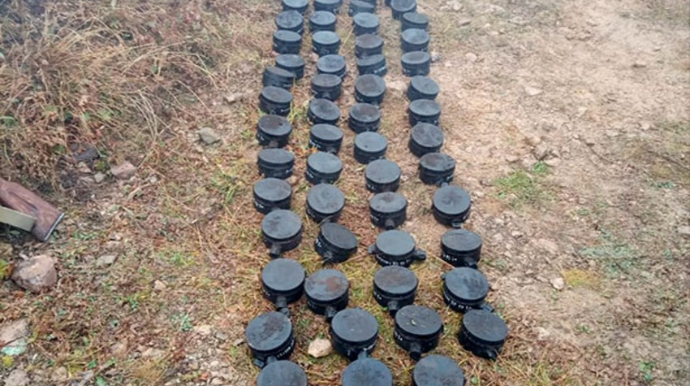 Son on gündə Laçın və Kəlbəcərdə 72 mina aşkarlanıb  - FOTO