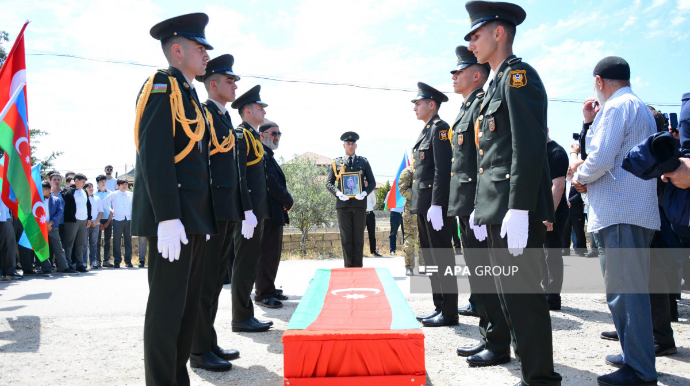 Birinci Qarabağ müharibəsində itkin düşmüş şəhid Arif İmaməliyevin qalıqları dəfn olunub - FOTO 
