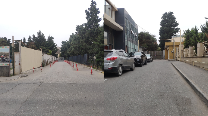 “Gənclik”dəki bu yol bağlanıb; maşınlara giriş qadağan edilib - FOTO 