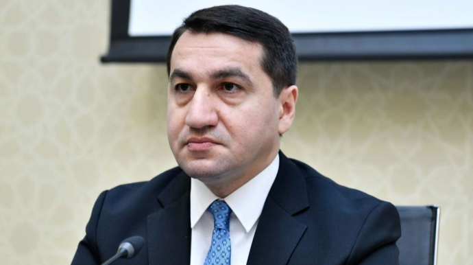 "Bakı Qəzzaya sülhməramlıların göndərilməsi ilə bağlı qərar qəbul etməyib" - Hikmət Hacıyev 