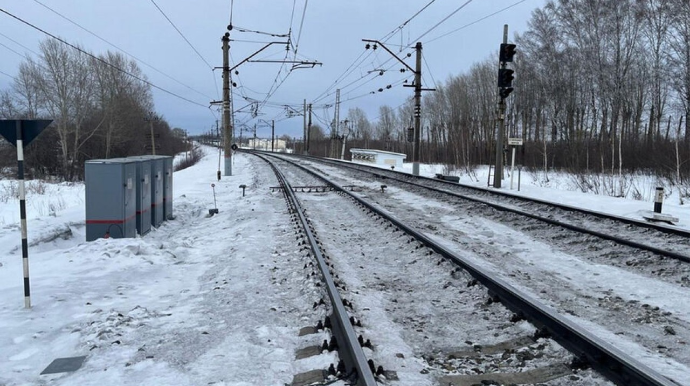 Rusiyada avtobus qatarla toqquşdu - VİDEO 