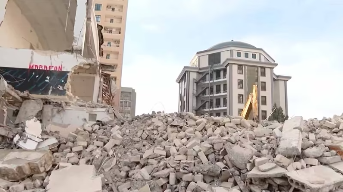 Bakının bu ərazisində evlər plana düşdü - Apreldə binalar söküləcək 